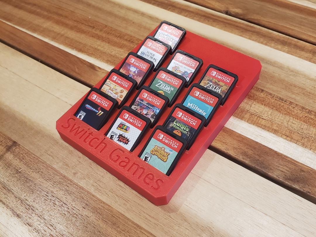 Nintendo Switch Suporte Para Cartuchos